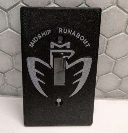 Midship Runabout Light Switch Plate